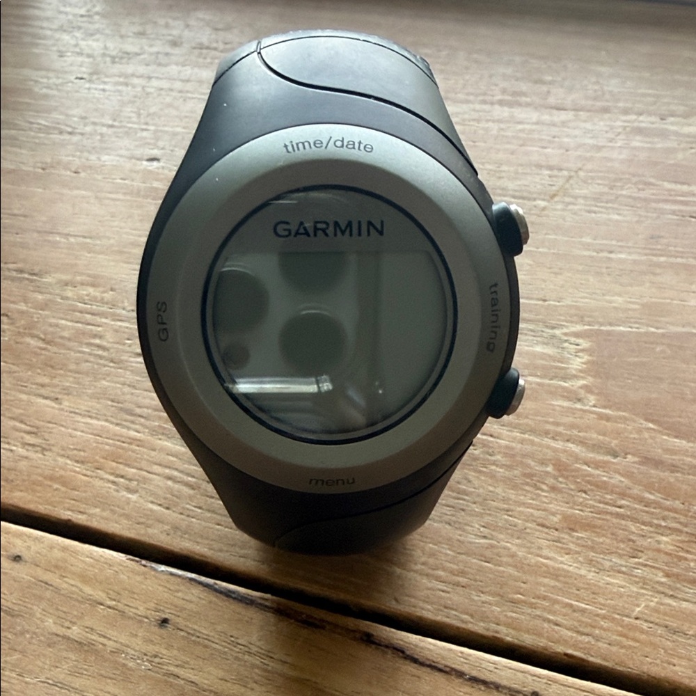 Garmin Forerunner 405 Vintage Black and Silver GPS Training Watch - watch only